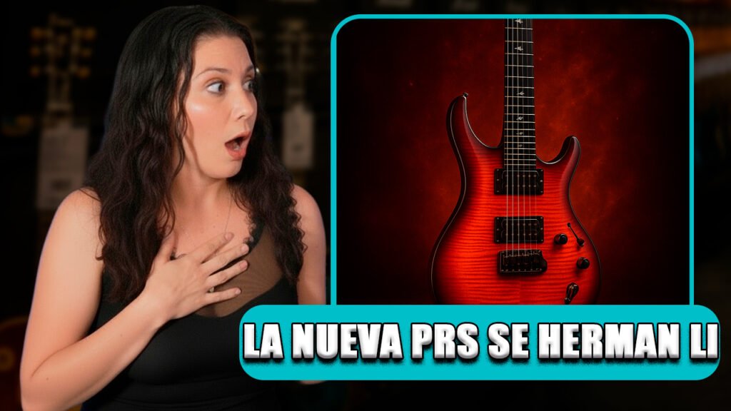 Guitarra brutal y barata Así es la nueva PRS SE Herman Li