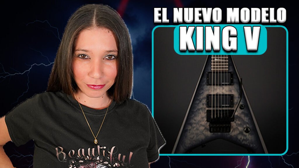 Jackson lanza la nueva King V de Corey Beaulieu ¡Diseñada para velocidad y precisión!