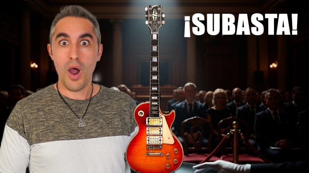 La Icónica Guitarra “Smoker” de Ace Frehley de KISS: Una Reliquia del Rock en Subasta