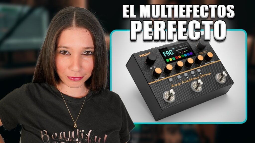 Nux Amp Academy Stomp: El Multiefectos Perfecto y Accesible para Cualquier Guitarrista