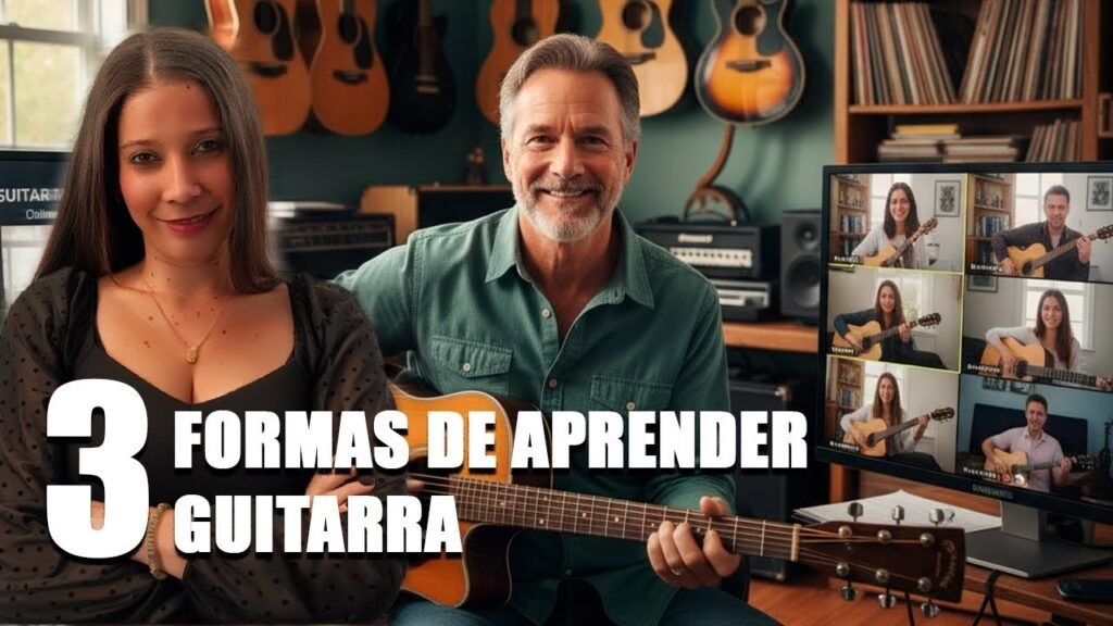 ¿Profesor, Online o Autodidacta? La Guía Definitiva para Aprender Guitarra y No Morir en el Intento