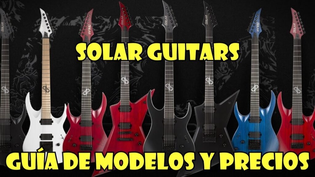 Solar Guitars: La Guía Definitiva de la Marca de Ola Englund para el Metal Moderno