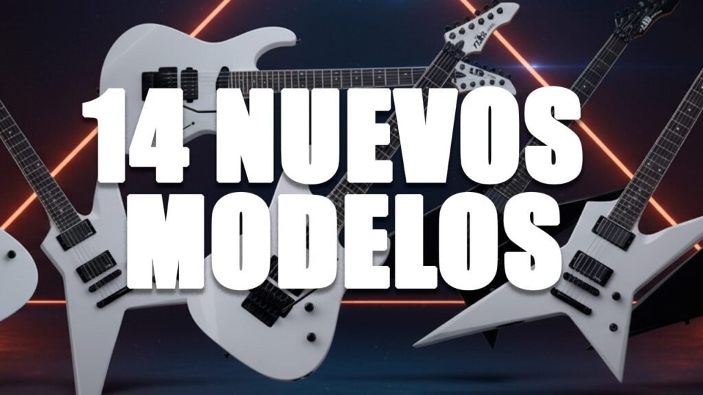 Nuevas Guitarras ESP LTD: Análisis de la Serie 1000 y el Sonido del Metal Moderno