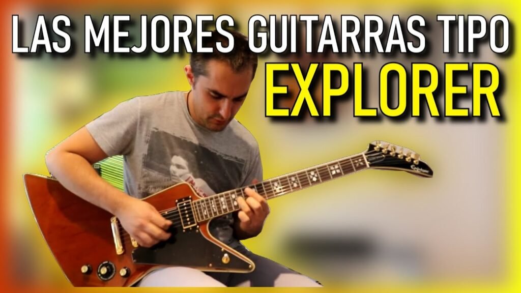 Top 5 Guitarras Explorer Baratas y Buenas para Heavy Metal: Caña por Menos de 500€