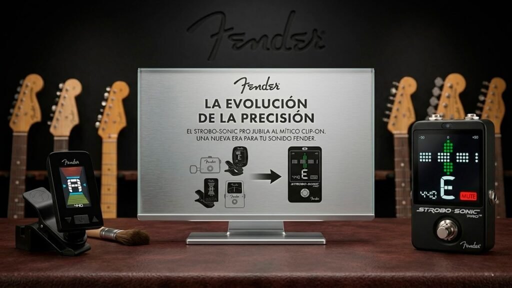 Fender Strobo Sonic Pro Tuner: ¿El Afinador Definitivo para tu Pedalera?