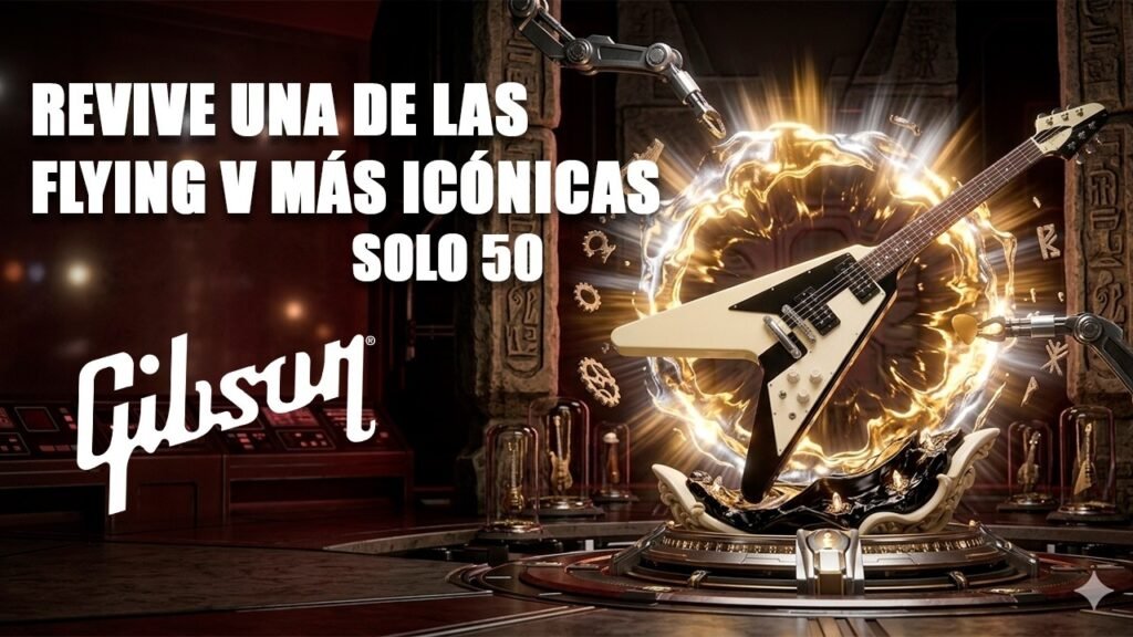 Gibson Convierte la Flying V de Michael Schenker en una Edición de Coleccionista Brutal