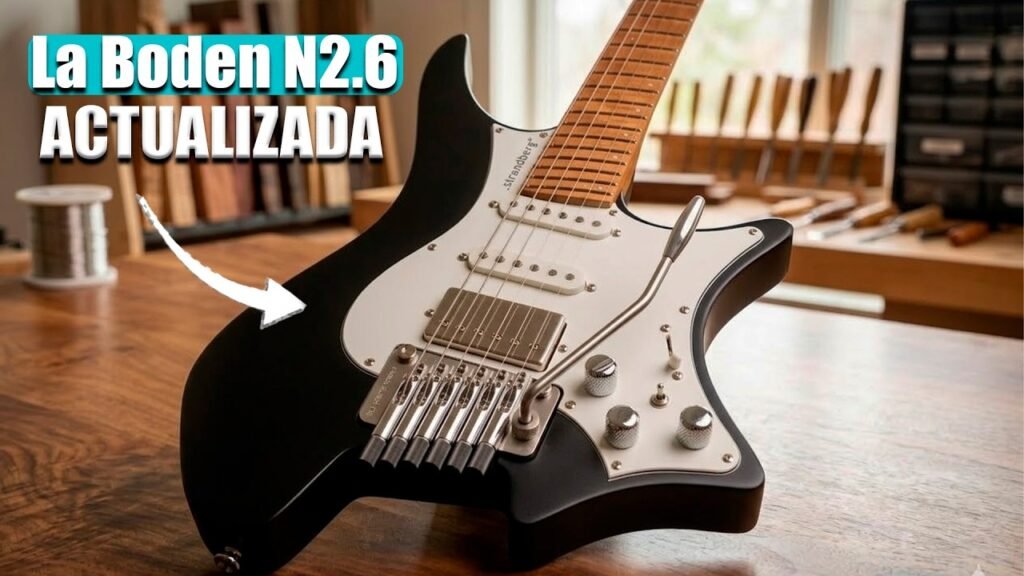 Strandberg actualiza su Boden N2.6 con trémolo Arctilt: ¿La headless definitiva?