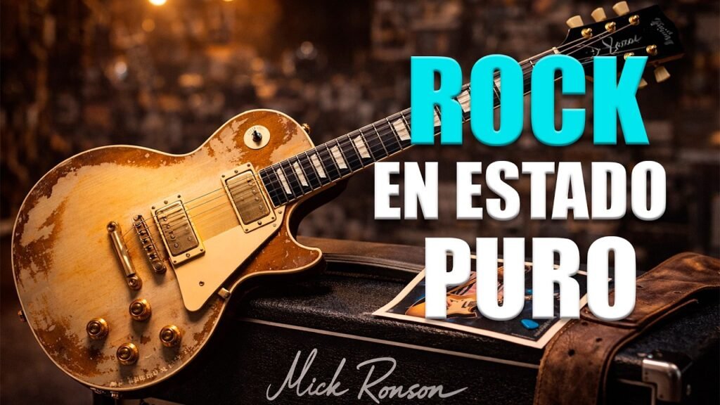 La nueva Gibson Les Paul de Mick Ronson: Más que una firma, un culto al Glam Rock