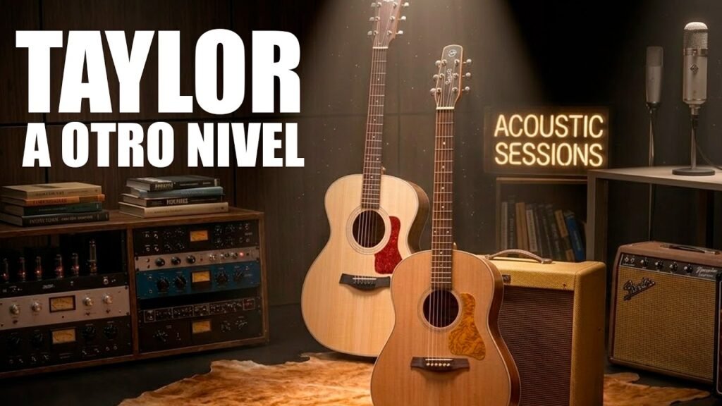 Taylor Guitars 2026: Revolución en la Grand Auditorium y Nueva Serie Gold Label