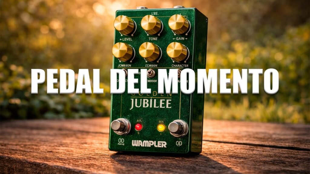 Wampler Golden Jubilee: El Pedal que Encapsula el Mejor Tono Hot Rodded