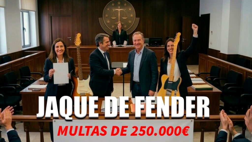 Golpe brutal de Fender: la Stratocaster ya tiene nueva protección legal en la UE