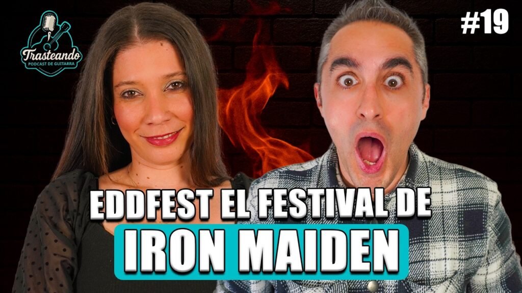 Iron Maiden lanza Eddfest 2026, polémica en Viña Rock y Arch Enemy presenta nueva vocalista | Trasteando Podcast #019