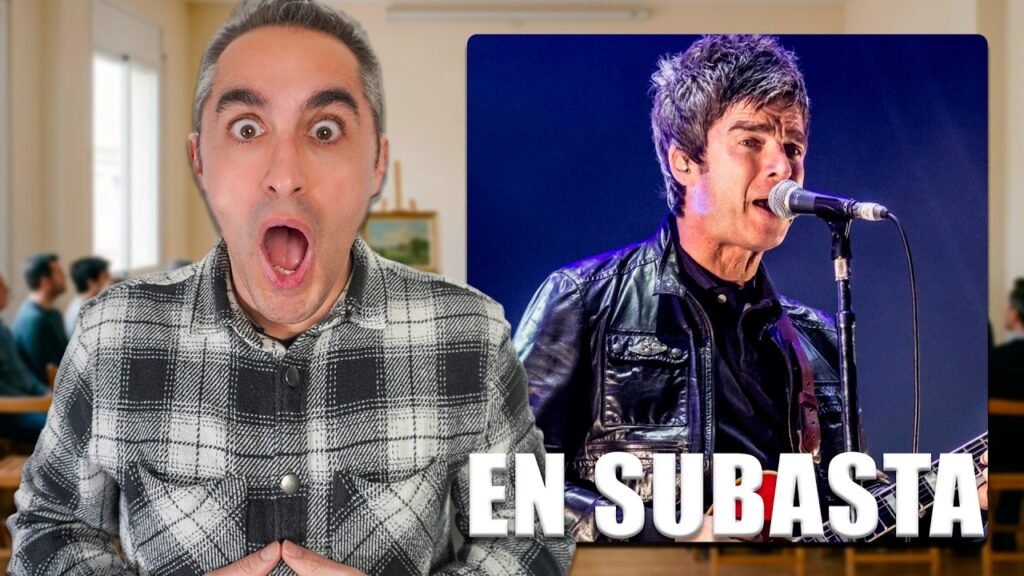 La Histórica Epiphone Acústica de Noel Gallagher a Subasta: ¿Cuánto Vale la Guitarra de Wonderwall?