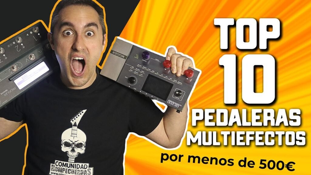 TOP 10 Mejores Pedaleras Multiefectos Calidad Precio (Menos de 500€)
