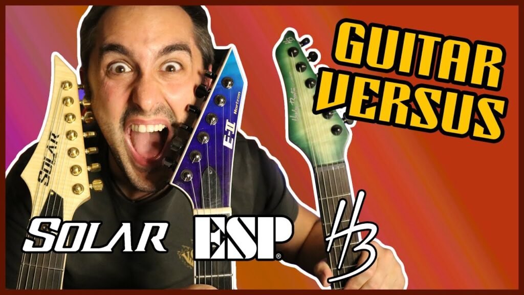Harley Benton vs Solar vs ESP E-II: ¿qué guitarra metalera elegir?
